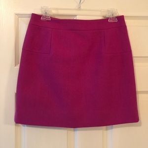 Wool Mini Skirt